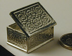 Rectangular Box. Hinged lid.