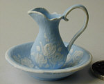 Porcelain Ewer and Basin